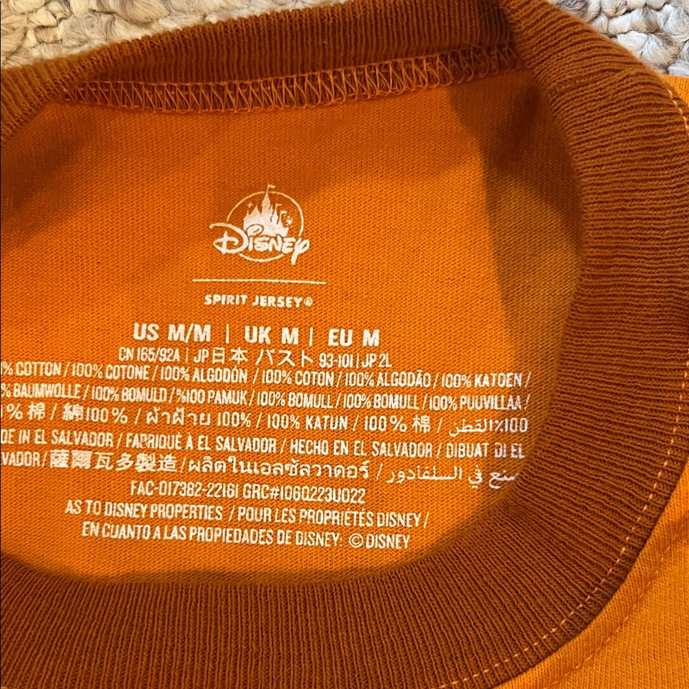 Epcot Flower & Garden Festival Orange Bird Spirit Jersey - Picture 6 of 7